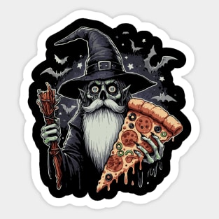 Pizza Wizard //\\// Vintage King Gizzard Sticker